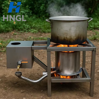 Brûleur à huile usagée haute efficacité à flamme puissante pour restaurant, usine, cuisson, ébullition d'eau, économie d'énergie, cuisinière écologique