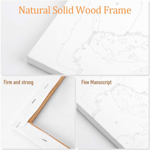 Bán Buôn 9X12 Inch Sơn Bằng Số Cho Người Lớn Cô Gái Tự Làm Dành Cho Người Lớn Sơn Bằng Số Bộ Dụng Cụ Trên Vải Hoa Sơn Bộ Dụng Cụ Cho Trẻ Em - Product Image 5