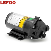 LEFOO 75gpd Système d'eau industriel dans les maisons Pompe de surpression RO 1800 ml/min Pompe de surpression à membrane Ro