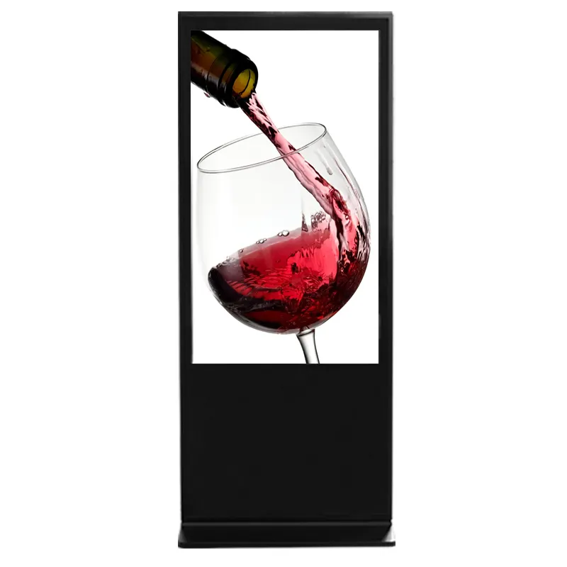 43 inch 2k ir touch screen signage smart kiosk digital advertising display