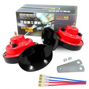 <span class=keywords><strong>Klaxon</strong></span> d'escargot <span class=keywords><strong>pour</strong></span> Train électrique, 1 paire, 12V, 110BD, vente en gros d'usine, <span class=keywords><strong>pour</strong></span> voitures, moto, moto, voiture - Product Image 2