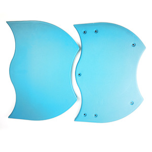 Toilet Seat Backrest PP <b>Plastic</b> Integrated Lumbar Support For Toilet Chair Shower <b>Stool</b> Folding <b>Stool</b> Gray Ocean Blue Purple - Product Image 2