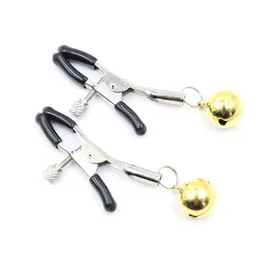 Colorful Attractive Magnetic Nipple Clamps Breast Tightening Clip Stimulation nipple clamps