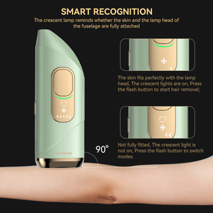 Appareil d'épilation <span class=keywords><strong>laser</strong></span> permanente, prix compétitif, épilateur facial pour femmes, étiquette personnalisée, refroidissement par glace - Product Image 5