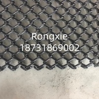 Rouleau de grillage à mailles losangées anti-rouille à petites ouvertures pour clôture de périmètre, vente en gros directe usine