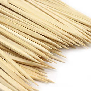 Pinchos de bambú puntiagudos redondos naturales desechables ecológicos palitos de bambú finos para Palitos de incienso - Product Image 5