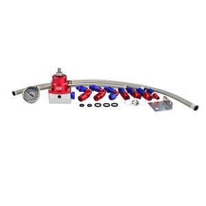 Kit régulateur de pression de carburant Poyracing AN6 65-96Psi avec jauge et tuyau pour mise à niveau et modification - Product Image 5