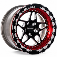 Jante forgée monobloc 15 16 18 20 22 24 pouces Beadlock 5x114.3 5x130 6x139.7 pour C8 C10 Benz BMW Drag Wheel