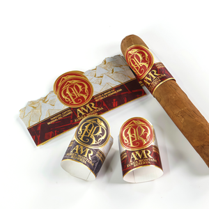 Custom Logo Embossed Adhesive Sticker Private Brand Cigars or Perfume Ring Band <b>Label</b> Made From cigar custom bands - Product Image 1