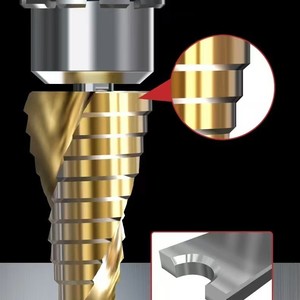 Yiduo Metric <b>Step</b> <b>Drill</b> Bits Hex Shank Tialn Coated For Nonferrous Metals - Product Image 2