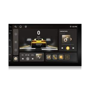 टच स्क्रीन 7/9/10 इंच एंड्रॉइड कार रेडियो क्लॉक/आईपीएस 1280*720 2 + 32 जीबी स्टीरियो यूनिवर्सल जीपीएस ऑडियो प्लेयर 2डिन सपोर्ट 360 फ़ंक्शन - Product Image 1