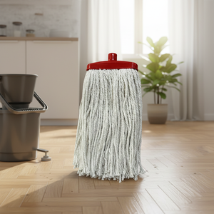 Mopa Húmeda Gizmop de 270gr, Tela de Microfibra, Cabezal de Plástico, Autoescurrible, Antibacteriana, Reutilizable, Duradera, para Pisos de Parquet, de Rápida Absorción - Product Image 3