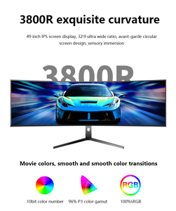 Hot Selling OEM/ODM 39'40'44'49inch Wide Curved Anti-Blue <b>Light</b> <b>Gaming</b> Monitor 2K 4K With LED <b>Gaming</b> Monitor 4K 49inch <b>Gaming</b> Mo - Product Image 6