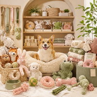Juguetes de Peluche para Perros al por Mayor para Tiendas de Mascotas |   Juguetes Ecológicos Personalizados con Sonido, MOQ Bajo, Entrega Rápida de Fábrica