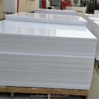 Plaque solide en PP de 1 à 3 mm, plaque en plastique technique fournie par l'usine pour usage industriel