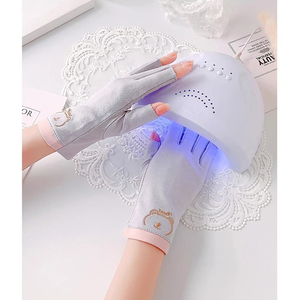 <span class=keywords><strong>Gants</strong></span> <span class=keywords><strong>anti</strong></span>-<span class=keywords><strong>UV</strong></span> pour <span class=keywords><strong>ongles</strong></span>, <span class=keywords><strong>gants</strong></span> de protection en gel, 1 paire, outils de manucure sans doigts, lampe à LED, sèche-<span class=keywords><strong>ongles</strong></span>, gant de protection contre les radiations - Product Image 4