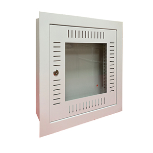 Installation Standard de 19 po Boîte à Bornes Porte Ventilée Petite Serrure Ronde 12U 400*600*120 Mural Armoire de Données - Product Image 4