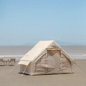 Tienda de Campaña Inflable 6.3 ㎡   Tienda de Campaña Inflable para Campamento y Fiestas, de 2 a 5 Personas, Tela Oxford, para Exteriores - Product Image 4