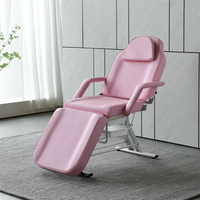 Table de massage de salon de beauté, lit de beauté réglable, lit de soin du visage, lit de spa, salon de beauté