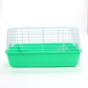 <span class=keywords><strong>Cage</strong></span> à oiseaux carrée en fil de fer écologique pour petits perruches, perroquets, avec plateau en plastique (usage intérieur) - Product Image 2
