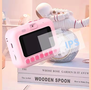 New Purple Pink Fashion Electric LCD Display Girls Kids Use Photo <b>Video</b> <b>Digital</b> <b>Camera</b> <b>Digital</b> Children's <b>Camera</b> Birthday Gift - Product Image 4