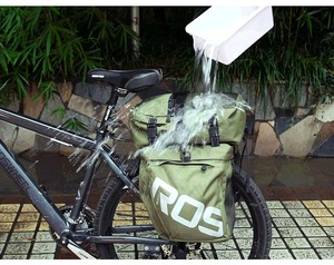 3合1山路自行车架双面后尾座椅Pannier Pack行李箱自行车行李箱包骑行托架 - Product Image 6