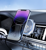 Chargeur de voiture électrique magnétique MPP 15W, design sans fil avec sortie 5V/3A