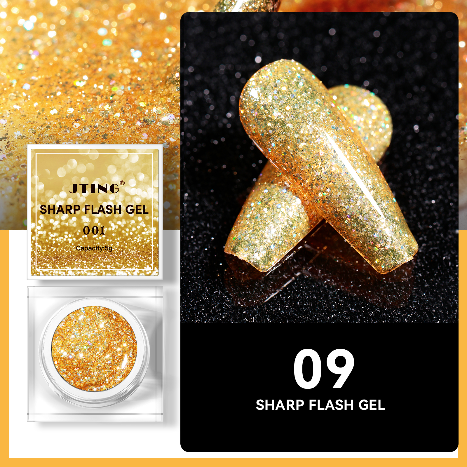 # 09 Gel flash tranchant