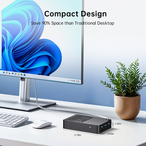 Máy tính để bàn chơi game văn phòng Celeron N150 <span class=keywords><strong>NAS</strong></span> Mini PC với 4 nhân, 12G DDR5, 64G EMMC, Dual LAN, hỗ trợ ba màn hình, tiết kiệm năng lượng, WIFI6 - Product Image 3