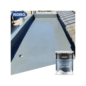 KOBG Acryl Wasserbasierte Wasserdichte Dachbeschichtung & Wandfarbe für Badezimmer und Pool <span class=keywords><strong>25kg</strong></span> Fass - Product Image 1