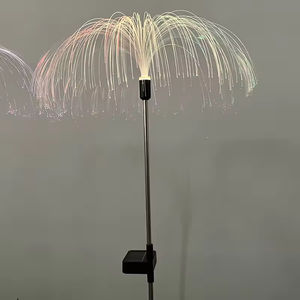<b>Outdoor</b> IP65 Waterproof <b>Solar</b> LED Optical Fibre Jellyfish Flower <b>Garden</b> <b>Light</b> for Landscape Decoration - Product Image 6