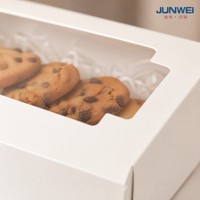 Scatola di Carta con Finestra in PVC Trasparente per Confezionamento Biscotti e Prodotti da Forno