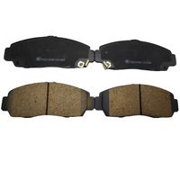 Nuevas Pastillas de Freno Traseras de Cerámica Premium Duraderas KWS-54 SUM para Sistema de Frenos Yema Bojun Dundee, Ancho de 106 mm