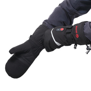 Gants <span class=keywords><strong>de</strong></span> ski chauffants imperméables les plus chauds en gros personnalisés avec batterie rechargeable pour l'hiver - Product Image 5