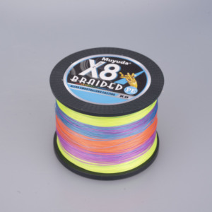 Ligne <span class=keywords><strong>de</strong></span> pêche tressée en gros 8X 500 mètres, ligne <span class=keywords><strong>de</strong></span> pêche flottante, haute sensibilité, haute résistance à l'abrasion pour les lacs, les rivières et les axes - Product Image 5