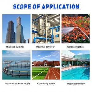 Pompe à eau haute pression certifiée CE, en acier inoxydable, multi-étages, pour le remplissage de l'eau de alimentation des chaudières - Product Image 6