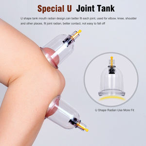 32 Peças Vacuum Cupping Cup Massageador Corporal Ventosas Set Plastic Vacuum Cupping Pump Terapia Latas para Massagem Cuidados de Saúde - Product Image 5