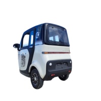 Scooter électrique à 3 roues Brommobiel L2e pour adultes, tricycle avec cabine fermée, utilisation pour 3 passagers, permis de conduire requis