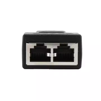 RJ45 CAT5/6/6a Hembra a Hembra Cable Ethernet Extensor Acoplador Conector Accesorios Extensor Conector