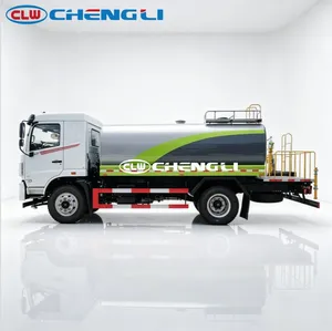 Camion-citerne à eau Dongfeng Clw 12m³, pour la suppression de la poussière sur les routes municipales et l'assainissement, destiné à l'exportation en Asie du Sud-Est - Product Image 2