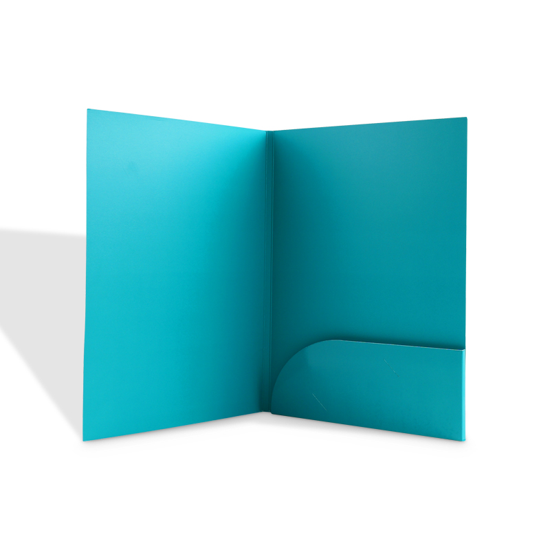 High-quantity Custom Printed Size Color Eco-friendly Blue Fold Envelop Packaging Cardboard Paper