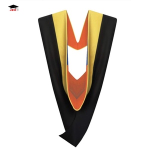 100% Polyester Unisexe Couleur Personnalisée Bachelor et Master Graduation Hood University Academic Hood - Product Image 2