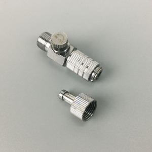 Connecteur rapide pour aérographe modèle 130 131, en cuivre, pression et débit réglables, pour accessoires d'aérographe - Product Image 1