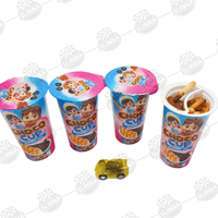 Collations de haute qualité pour enfants : Biscuits à la sauce chocolatée, Surprise Choco Cup, Bonbons, Jouet, Bâtonnets de biscuits croustillants, Confiture, Chocolat