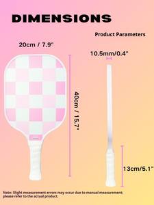 Juego <span class=keywords><strong>de</strong></span> Mini Pelotas <span class=keywords><strong>de</strong></span> Pickleball QIUBIAN <span class=keywords><strong>de</strong></span> Fibra <span class=keywords><strong>de</strong></span> Vidrio Ecológicas con Núcleo <span class=keywords><strong>de</strong></span> Panal para Niños, 15 mm <span class=keywords><strong>de</strong></span> Grosor, 200x400 mm, Poliéster - Product Image 3