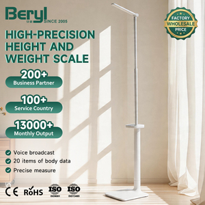 Balance numérique recommandée avec écran LED rétroéclairé, mesure de la taille et du poids, garantie 1 an - Product Image 1