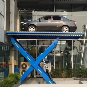 Penjualan Langsung Pabrik Meja Angkat Listrik Tetap, Lift Kargo Tipe Gunting, <span class=keywords><strong>Platform</strong></span> Angkat Hidrolik Baja - Product Image 2