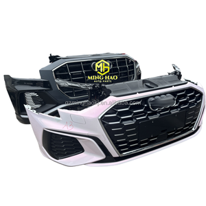 Para <span class=keywords><strong>Audi</strong></span> <span class=keywords><strong>A3</strong></span>, <span class=keywords><strong>A3</strong></span> <span class=keywords><strong>Sportback</strong></span>, parachoques delantero y trasero, rejilla, rejilla del radiador, faros, componentes exteriores del coche - Product Image 4