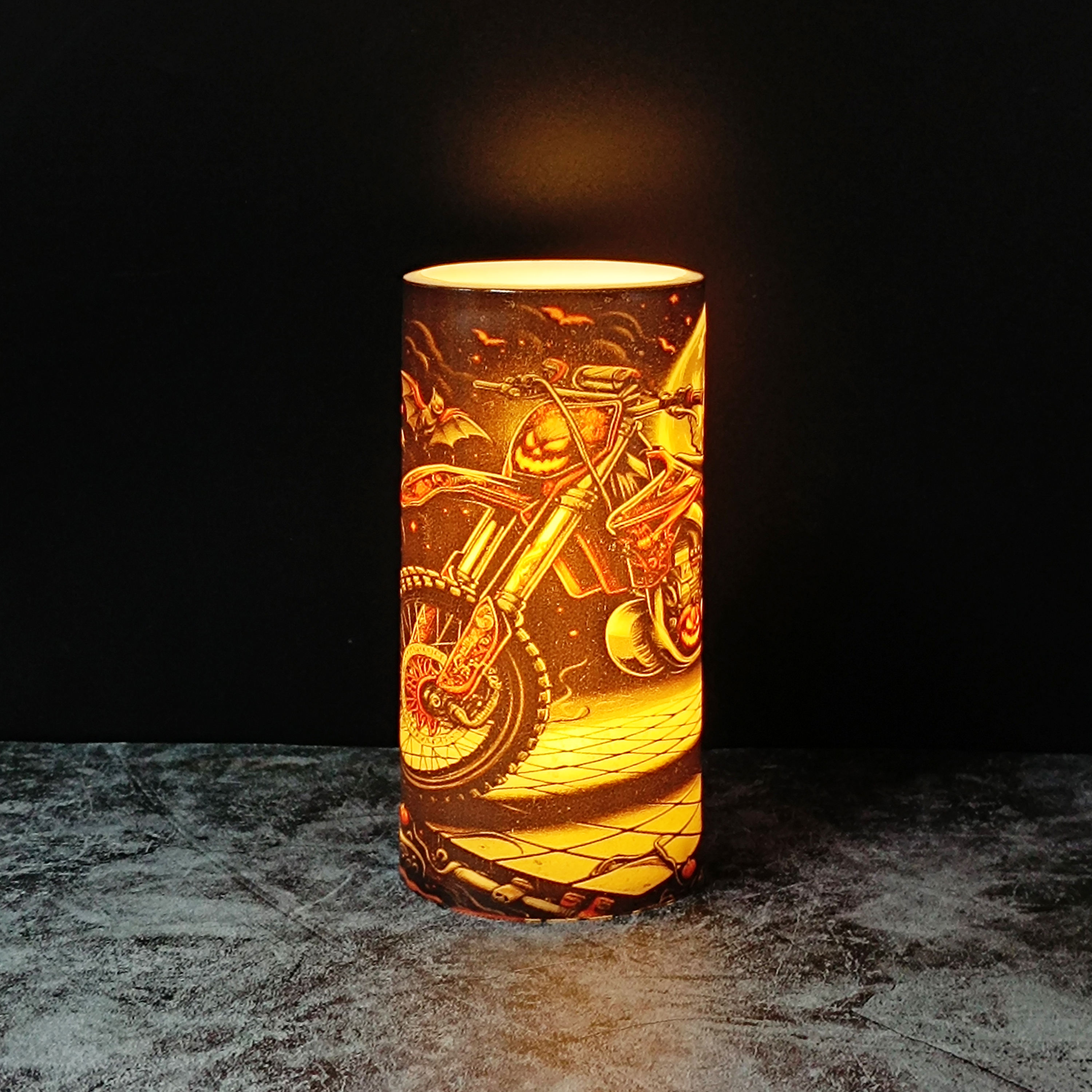 Bougie de pilier d'Halloween