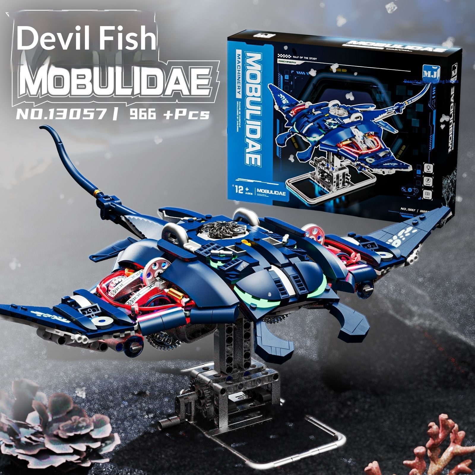 13057 Mechanical Manta Ray [with Lights]